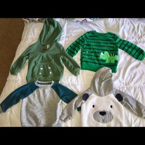 Boys 18 month Sweatshirt Lot